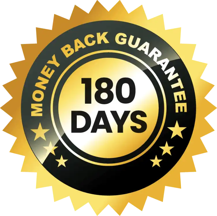 TitanFlow 180 day empty bottle money back guarantee seal